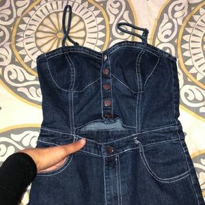 Jean jumpsuit